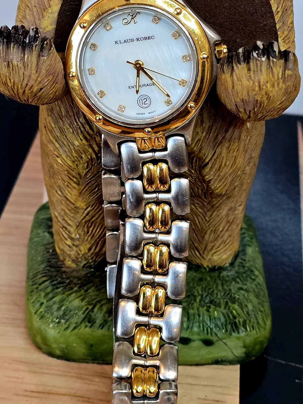 Klaus-Kobec Two-Tone Entourage Ladies Watch - Gold & Silver KKL1968
